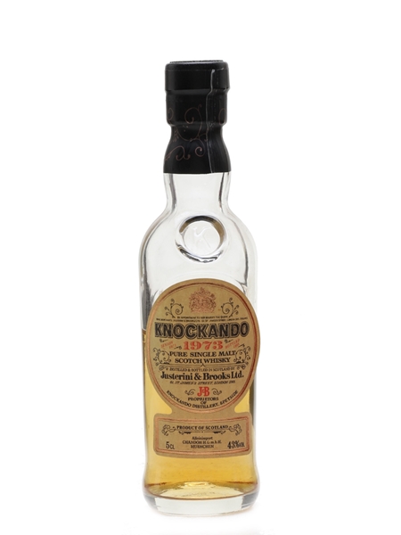 Knockando 1973 Bottled 1985 Justerini & Brooks 5cl / 43%