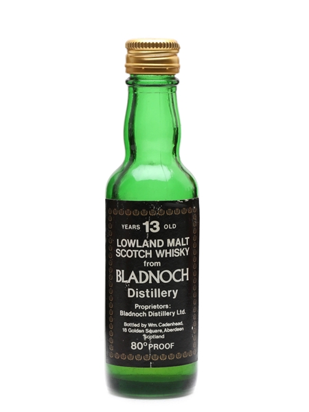 Bladnoch 13 Year Old Cadenhead's 5cl / 46%