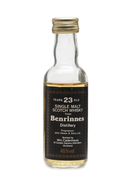 Benrinnes 23 Year Old Cadenhead's 5cl / 46%