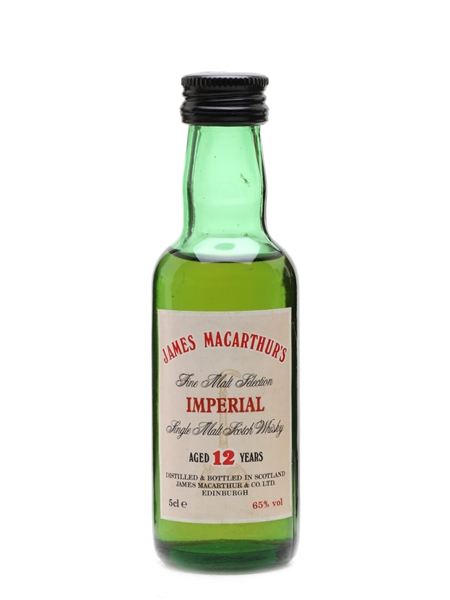 Imperial 12 Year Old James MacArthur's 5cl / 65%