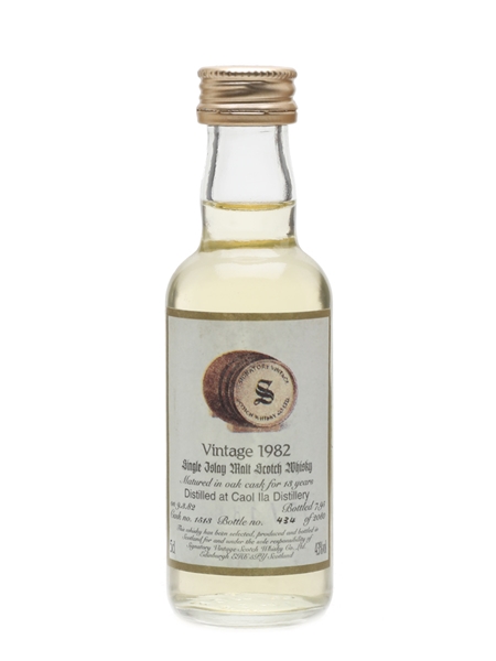 Caol Ila 1982 13 Year Old Signatory 5cl / 43%