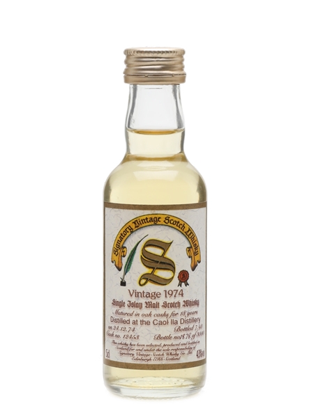 Caol Ila 1974 18 Year Old Signatory 5cl / 43%