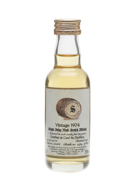 Caol Ila 1974 20 Year Old Signatory 5cl / 55.7%