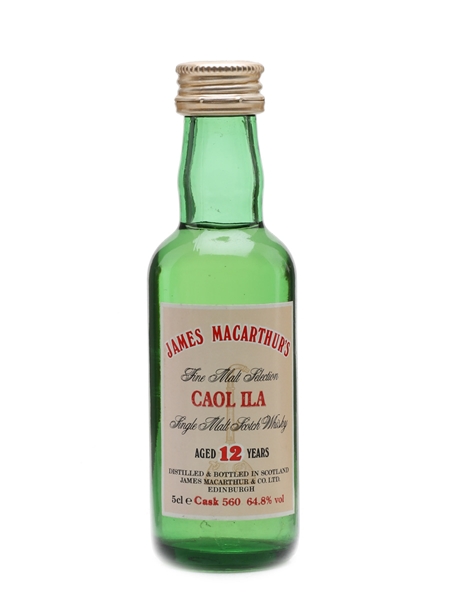 Caol Ila 12 Year Old James MacArthur's 5cl / 64.8%