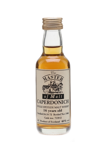 Caperdonich 1972 16 Year Old Master Of Malt 5cl / 40%