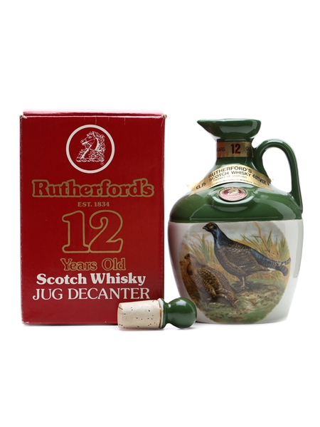 Rutherford's 12 Year Old Gamebird Decanter 70cl