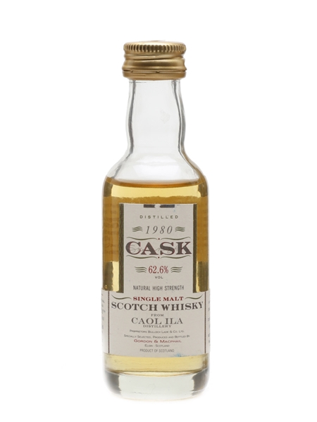 Caol Ila 1980 Gordon & MacPhail 5cl / 62.6%