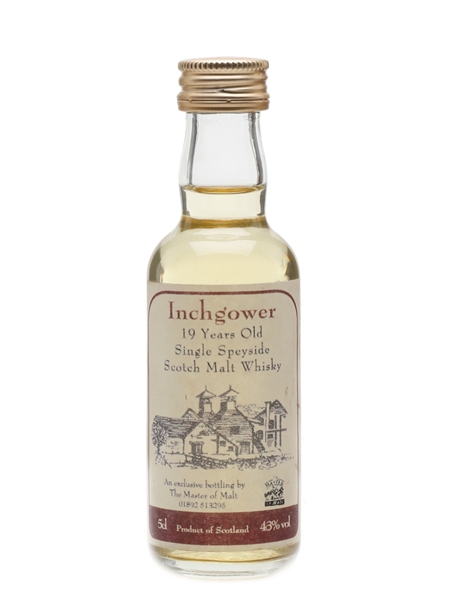 Inchgower 19 Year Old Master Of Malt 5cl / 43%