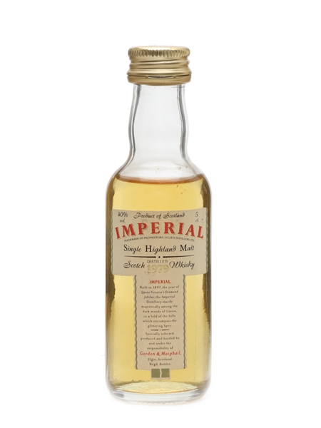 Imperial 1979 Gordon & MacPhail 5cl / 40%