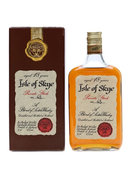 Isle of Skye 18 Years Old Private Stock No 45 70cl