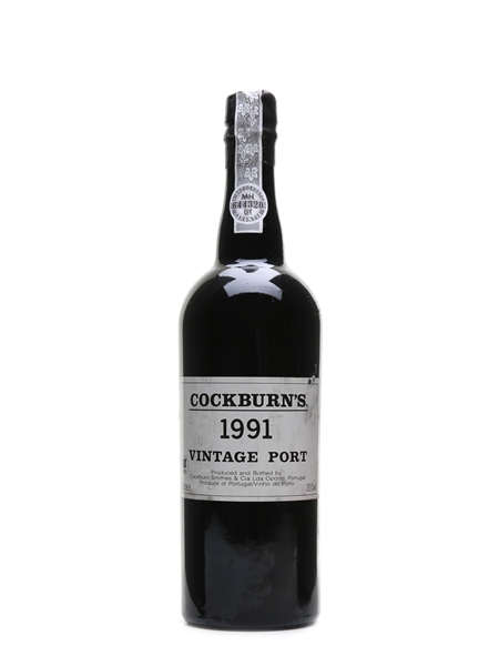 Cockburn's 1991 Vintage Port  75cl / 20%