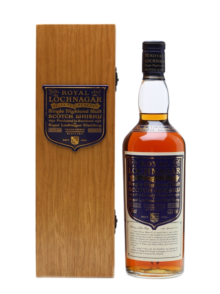 Royal Lochnagar Selected Reserve Wooden Box 75cl