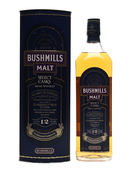 Bushmills 12 Year Old Caribbean Rum Cask 100cl / 43%