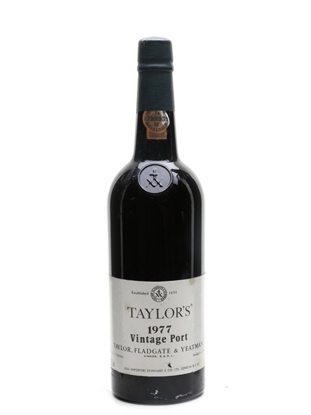 Taylors 1977 Vintage Port  75cl / 21%