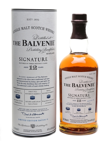 Balvenie 12 Year Old Signature Batch 5 70cl / 40%