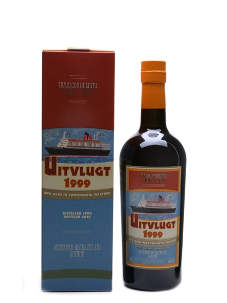 Uitvlugt 1999 Demerara Rum Transcontinental Rum Line 70cl / 46%