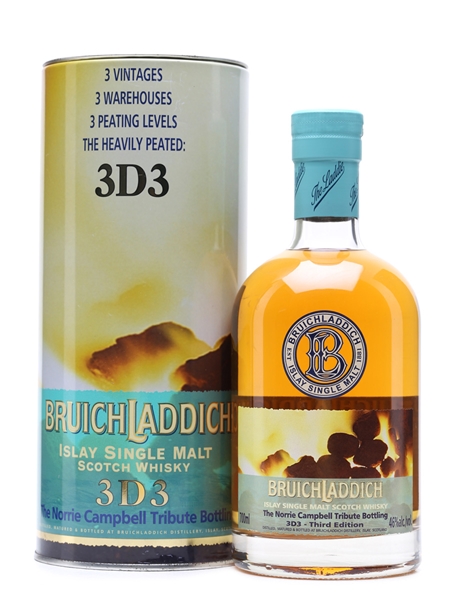 Bruichladdich 3D3 Norrie Campbell Tribute 70cl