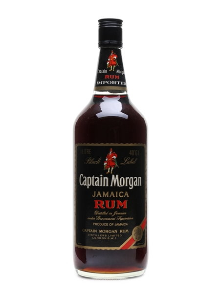 Captain Morgan Black Label Bottled 1980s 100cl / 40%