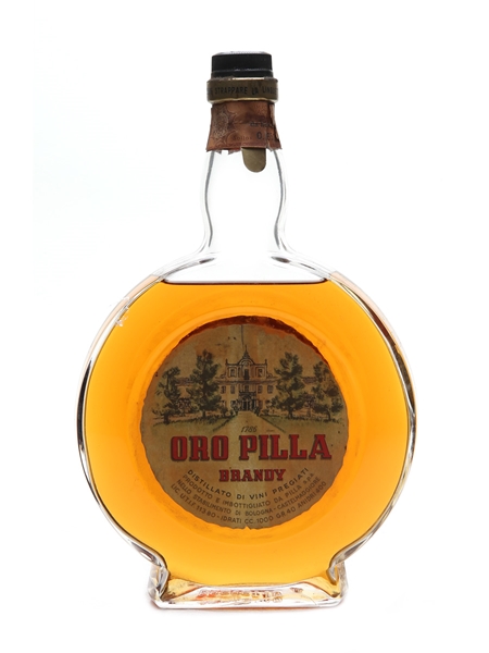 Oro Pilla Brandy Bottled 1970s 100cl / 40%