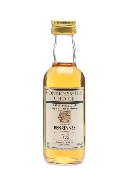 Benrinnes 1972 Gordon & MacPhail 5cl / 40%