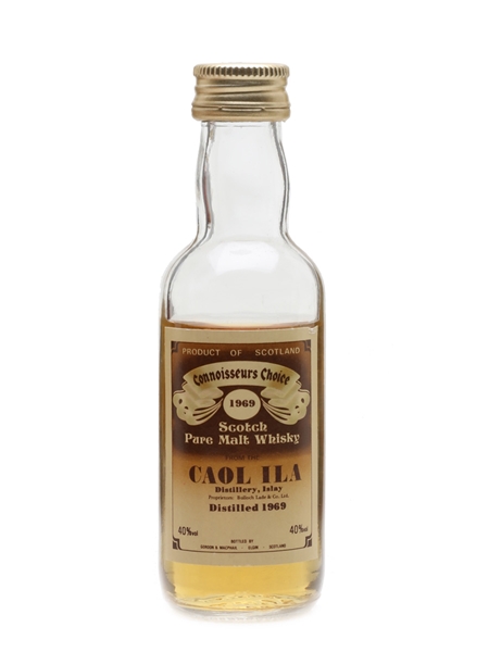 Caol Ila 1969 Gordon & MacPhail 5cl / 40%