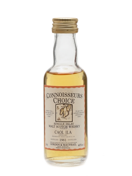 Caol Ila 1981 Gordon & MacPhail 5cl / 40%