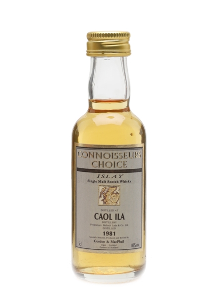 Caol Ila 1981 Gordon & MacPhail 5cl / 40%