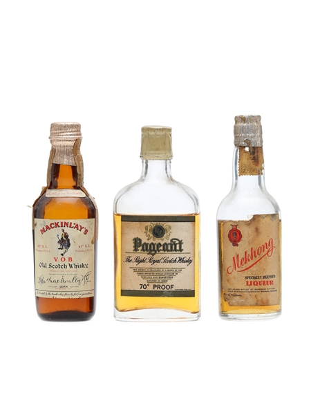 3 x Assorted Whisky Miniature 