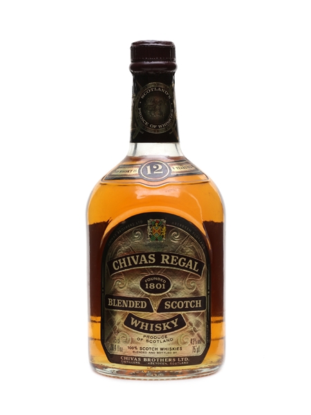 Chivas Regal 12 Year Old Bottled 1970s - 1980s 75cl / 43%