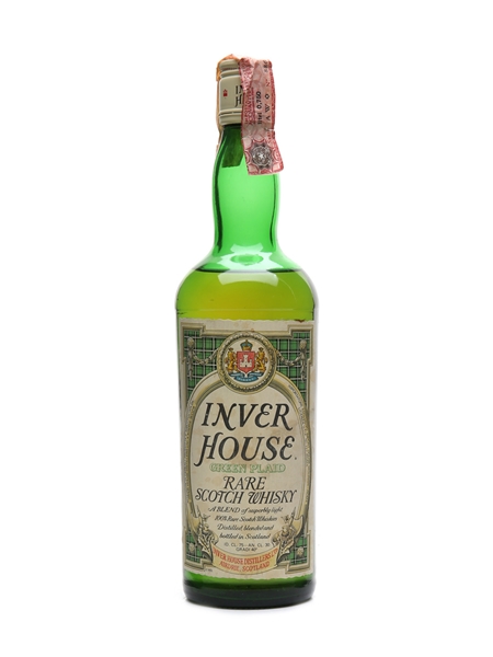 Inver House Green Plaid Bottled 1970s - Molinari 75cl / 40%