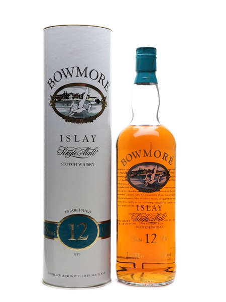 Bowmore 12 Year Old Bottled 1990s 100cl / 43%