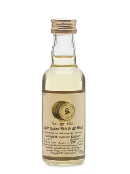 Clynelish 1984 12 Year Old Signatory 5cl / 43%