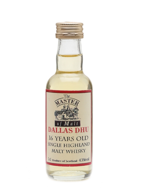 Dallas Dhu 16 Year Old Master Of Malt 5cl / 43%