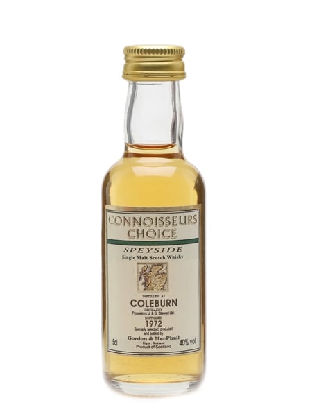 Coleburn 1972 Gordon & MacPhail 5cl / 40%