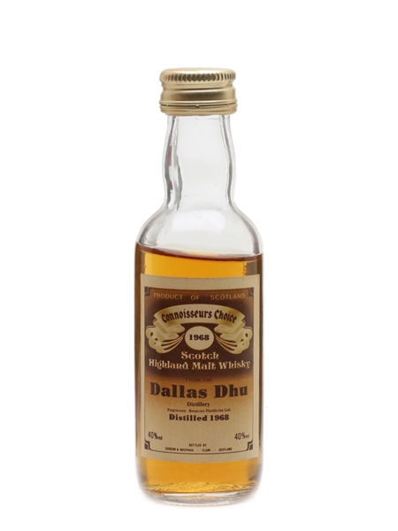 Dallas Dhu 1968 Gordon & MacPhail 5cl / 40%