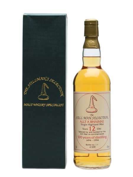 Allt-a-Bhainne 12 Years Old Still Man Selection 70cl / 43%