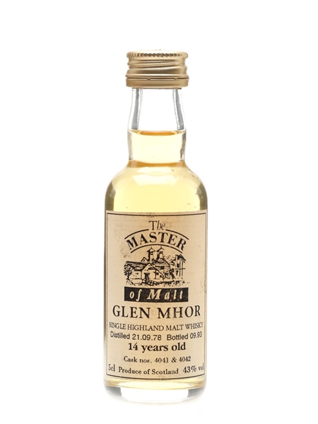 Glen Mhor 1978 14 Year Old Master Of Malt 5cl / 43%