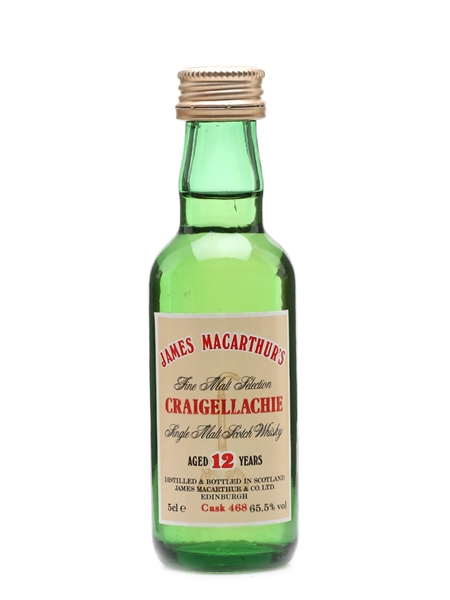 Craigellachie 12 Year Old James MacArthur's 5cl / 65.5%