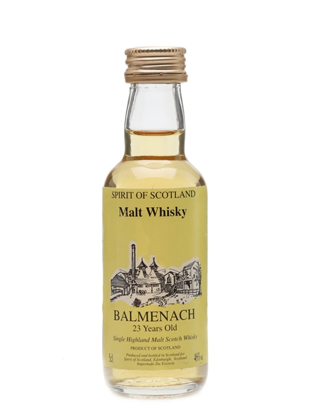 Balmenach 23 Year Old Spirit Of Scotland 5cl / 46%