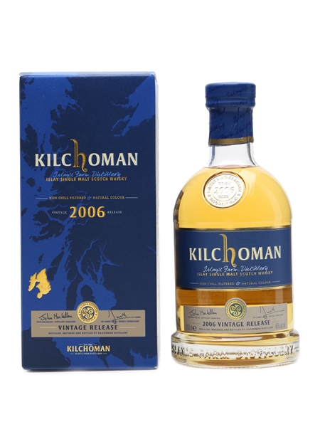 Kilchoman 2006 Vintage Release 5 Years Old 70cl