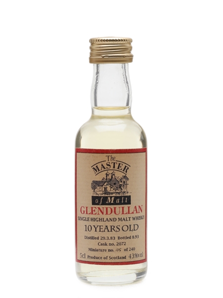 Glendullan 1983 10 Year Old Master Of Malt 5cl / 43%