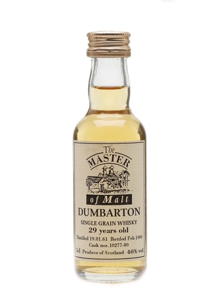 Dumbarton 1961 29 Year Old Master Of Malt 5cl / 46%