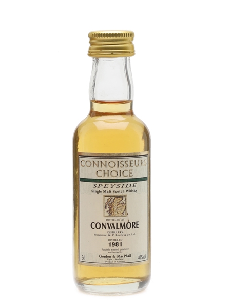 Convalmore 1981 Gordon & MacPhail 5cl / 40%