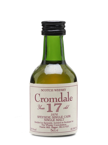 Cromdale 1976 17 Year Old The Whisky Connoisseur 5cl / 60.6%