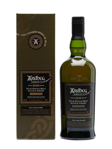 Ardbeg 1990 Airigh Nam Beist Bottled 2008 70cl / 46%