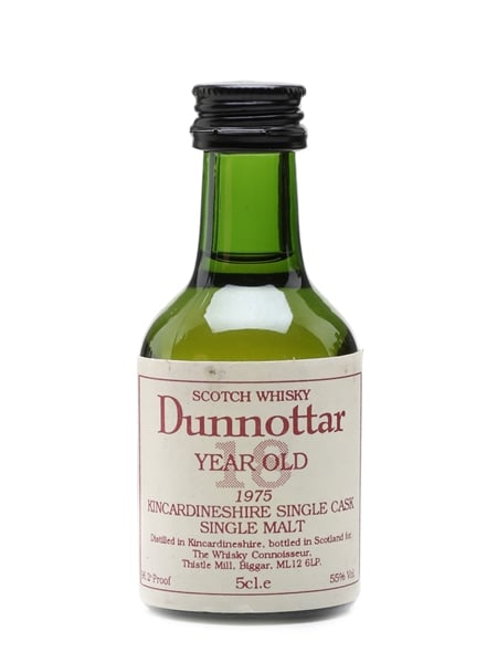 Dunnottar 1975 18 Year Old The Whisky Connoisseur 5cl / 55%