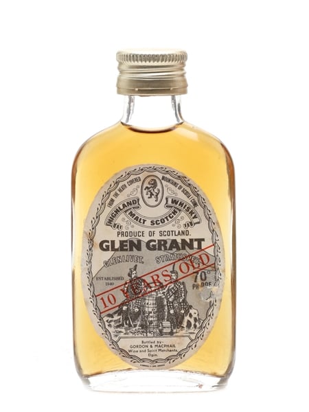 Glen Grant 10 Year Old Gordon & MacPhail 5cl / 40%