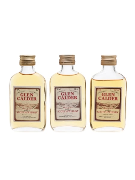 Glen Calder Gordon & MacPhail 3 x 5cl