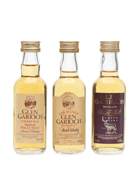 Glen Garioch 8, 10 & 12 Year Old  3 x 5cl