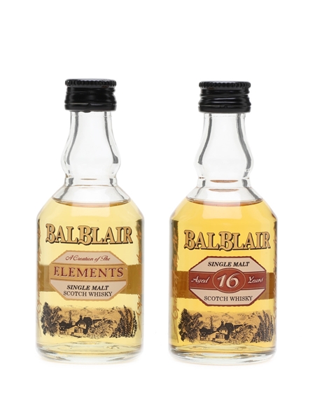 Balblair Elements & 16 Year Old  2 x 5cl